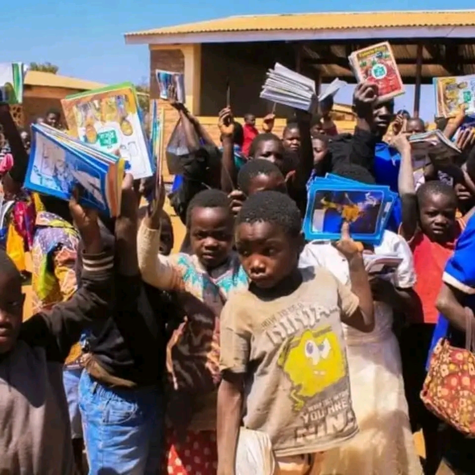 Children playing games together